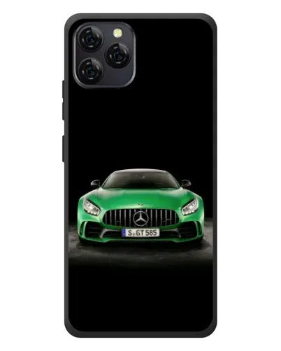 Чехол для Blackview A95 с картинкой «Mercedes — неоновый лого» Чехол для Blackview A95 с картинкой «Mercedes — неоновый лого»