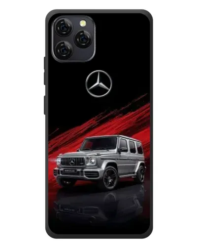 Чехол для Blackview A95 с картинкой «Mercedes G-Class красный» Чехол для Blackview A95 с картинкой «Mercedes G-Class красный»