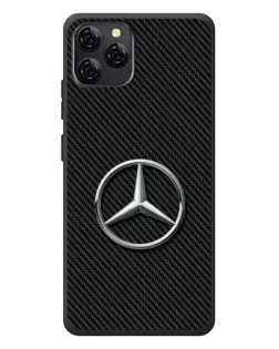 Чехол для Blackview A95 с картинкой «Карбоновый Mercedes стиль» Чехол для Blackview A95 с картинкой «Карбоновый Mercedes стиль»