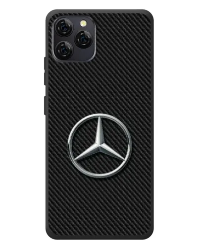 Чехол для Blackview A95 с картинкой «Карбоновый Mercedes стиль» Чехол для Blackview A95 с картинкой «Карбоновый Mercedes стиль»