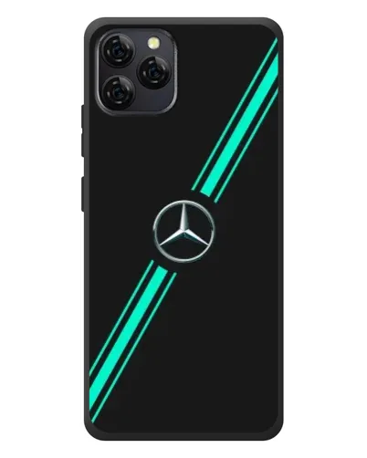 Чехол для Blackview A95 с картинкой «Спортивные линии Mercedes» Чехол для Blackview A95 с картинкой «Спортивные линии Mercedes»