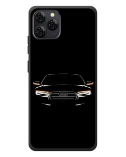 Чехол для Blackview A95 с картинкой «Audi — ночной контур»
