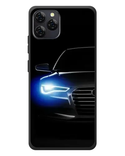 Чехол для Blackview A95 с картинкой «Неоновый взгляд Audi» Чехол для Blackview A95 с картинкой «Неоновый взгляд Audi»