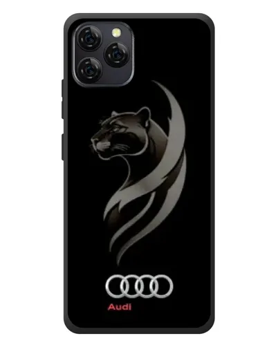 Чехол для Blackview A95 с картинкой «Графика — пантера и Audi» Чехол для Blackview A95 с картинкой «Графика — пантера и Audi»