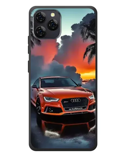 Чехол для Blackview A95 с картинкой «Audi — закат» Чехол для Blackview A95 с картинкой «Audi — закат»