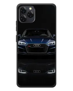 Чехол для Blackview A95 с картинкой «Audi — ночное отражение»