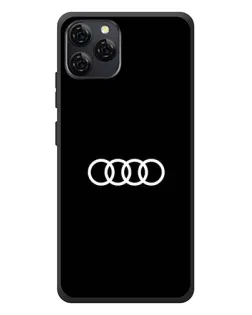 Чехол для Blackview A95 с картинкой «Audi White Logo»