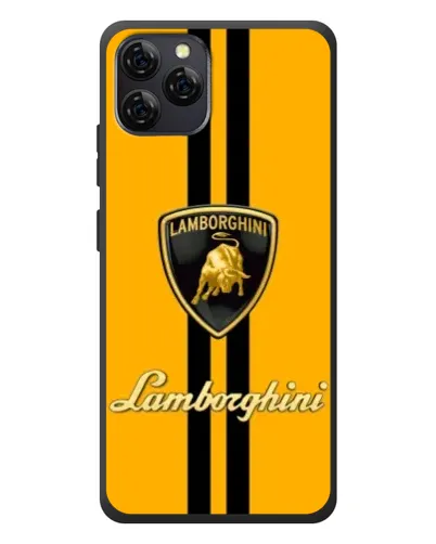 Чохол для Blackview A95 з картинкою «Lamborghini Stripe жовтий»