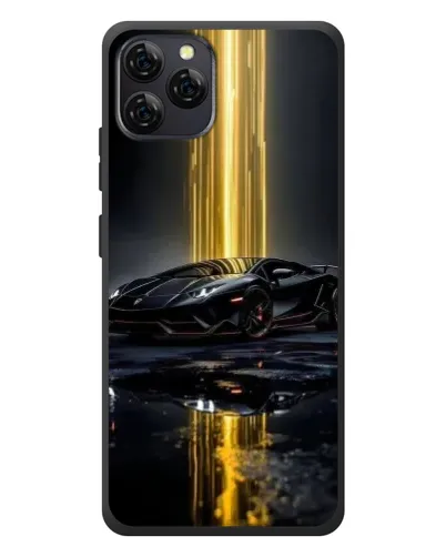 Чохол для Blackview A95 з картинкою «Нічний Lamborghini драйв»