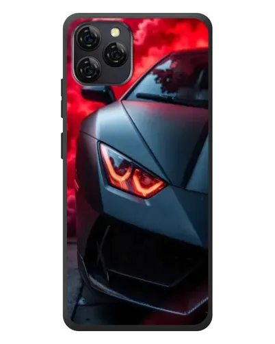 Чохол для Blackview A95 з картинкою «Lamborghini червоне сяйво»