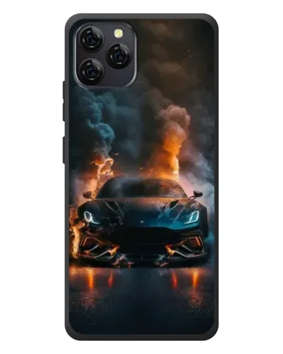 Чохол для Blackview A95 з картинкою «Lamborghini димна естетика»