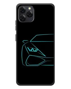 Чохол для Blackview A95 з картинкою «Блакитний силует Lamborghini» Чохол для Blackview A95 з картинкою «Блакитний силует Lamborghini»