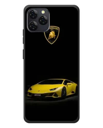 Чохол для Blackview A95 з картинкою «Lamborghini жовтий акцент»