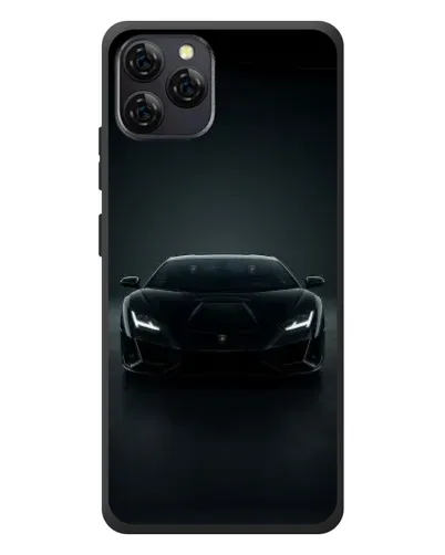 Чохол для Blackview A95 з картинкою «Чорний Lamborghini Aventador»