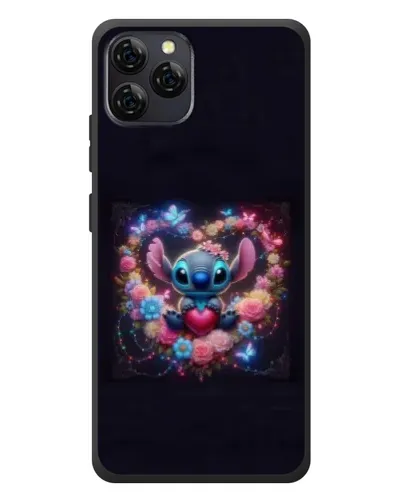 Чохол для Blackview A95 з картинкою «Stitch у квітах» Чохол для Blackview A95 з картинкою «Stitch у квітах»