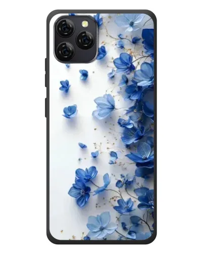 Чохол для Blackview A95 з картинкою «Блакитний квітковий каскад» Чохол для Blackview A95 з картинкою «Блакитний квітковий каскад»