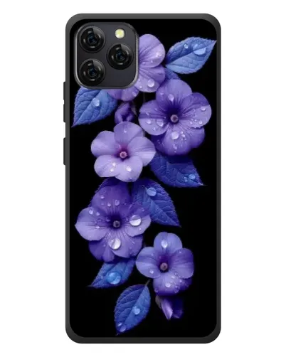 Чохол для Blackview A95 з картинкою «Фіолетові квіти з росою» Чохол для Blackview A95 з картинкою «Фіолетові квіти з росою»