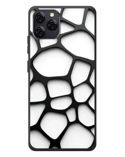 Чохол для Blackview A95 з картинкою «Біла об'ємна сітка» Чохол для Blackview A95 з картинкою «Біла об'ємна сітка»