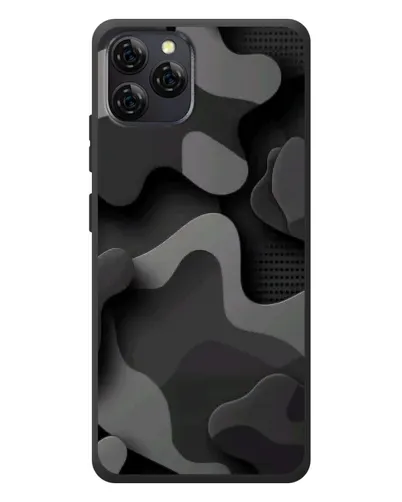 Чохол для Blackview A95 з картинкою «Темний абстрактний камуфляж»
