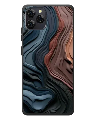 Чохол для Blackview A95 з картинкою «Кольорові хвилі каньйону»