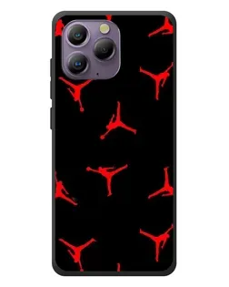 Чехол для Blackview A96 с картинкой «Jordan Red Pattern» Чехол для Blackview A96 с картинкой «Jordan Red Pattern»