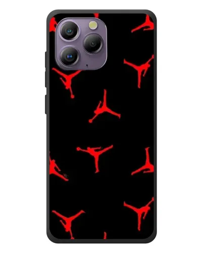 Чохол для Blackview A96 з картинкою «Jordan Red Pattern» Чохол для Blackview A96 з картинкою «Jordan Red Pattern»