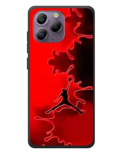 Чехол для Blackview A96 с картинкой «Jordan Red Smoke» Чехол для Blackview A96 с картинкой «Jordan Red Smoke»