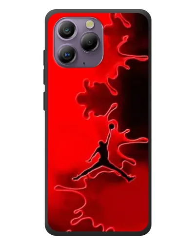 Чохол для Blackview A96 з картинкою «Jordan Red Smoke» Чохол для Blackview A96 з картинкою «Jordan Red Smoke»