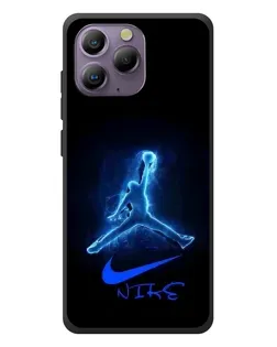 Чехол для Blackview A96 с картинкой «Jordan Neon Blue» Чехол для Blackview A96 с картинкой «Jordan Neon Blue»