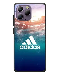 Чехол для Blackview A96 с картинкой «Океанская глубина адидас» Чехол для Blackview A96 с картинкой «Океанская глубина адидас»