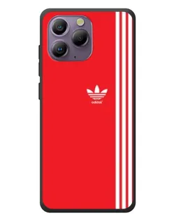 Чехол для Blackview A96 с картинкой «Красный минимализм Adidas» Чехол для Blackview A96 с картинкой «Красный минимализм Adidas»