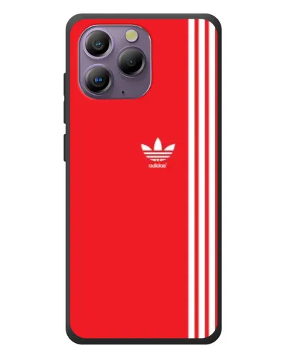 Чехол для Blackview A96 с картинкой «Красный минимализм Adidas» Чехол для Blackview A96 с картинкой «Красный минимализм Adidas»