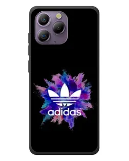 Чехол для Blackview A96 с картинкой «Взрыв красок Adidas»