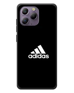 Чехол для Blackview A96 с картинкой «Черная классика Adidas»