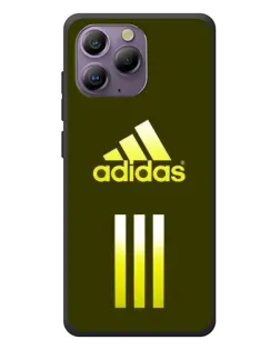 Чехол для Blackview A96 с картинкой «Оливковый градиент Adidas»