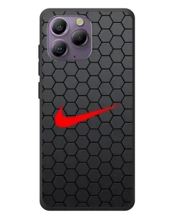 Чохол для Blackview A96 з картинкою «Nike — карбонова сітка» Чохол для Blackview A96 з картинкою «Nike — карбонова сітка»