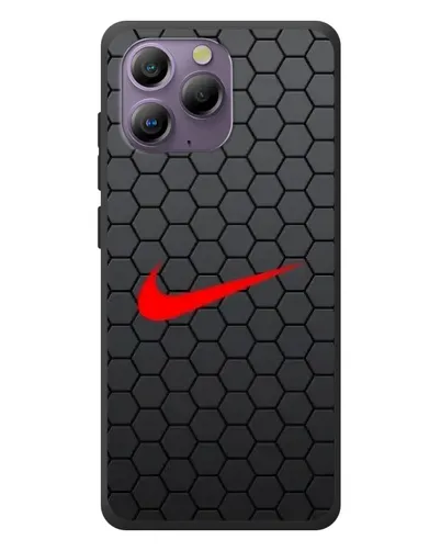 Чехол для Blackview A96 с картинкой «Nike — карбоновая сетка» Чехол для Blackview A96 с картинкой «Nike — карбоновая сетка»