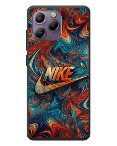 Чехол для Blackview A96 с картинкой «Nike в абстракции» Чехол для Blackview A96 с картинкой «Nike в абстракции»