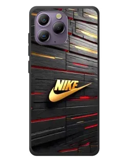 Чохол для Blackview A96 з картинкою «Золотий Nike на металі» Чохол для Blackview A96 з картинкою «Золотий Nike на металі»