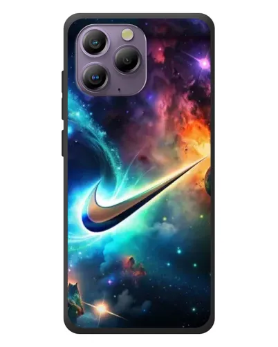 Чехол для Blackview A96 с картинкой «Космический Nike Swoosh» Чехол для Blackview A96 с картинкой «Космический Nike Swoosh»