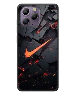 Чохол для Blackview A96 з картинкою «Nike — ефект розломів» Чохол для Blackview A96 з картинкою «Nike — ефект розломів»