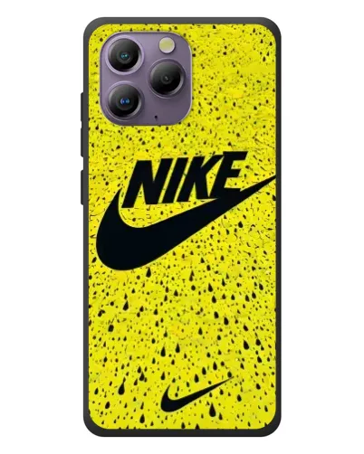 Чехол для Blackview A96 с картинкой «Желтый текстурный Nike» Чехол для Blackview A96 с картинкой «Желтый текстурный Nike»