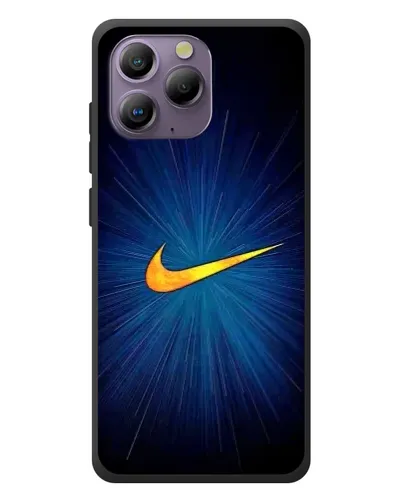 Чехол для Blackview A96 с картинкой «Синий пульс Nike» Чехол для Blackview A96 с картинкой «Синий пульс Nike»