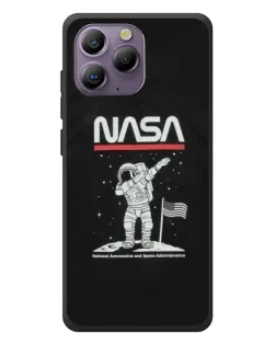 Чохол для Blackview A96 з картинкою «NASA — крокуємо по Місяцю» Чохол для Blackview A96 з картинкою «NASA — крокуємо по Місяцю»