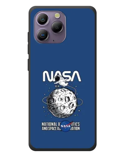 Чехол для Blackview A96 с картинкой «NASA — лунная миссия» Чехол для Blackview A96 с картинкой «NASA — лунная миссия»