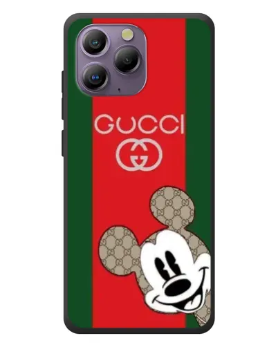Чохол для Blackview A96 з картинкою «Gucci — смуги та Міккі»