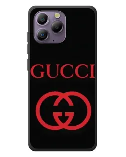 Чохол для Blackview A96 з картинкою «Gucci — червоний логотип»