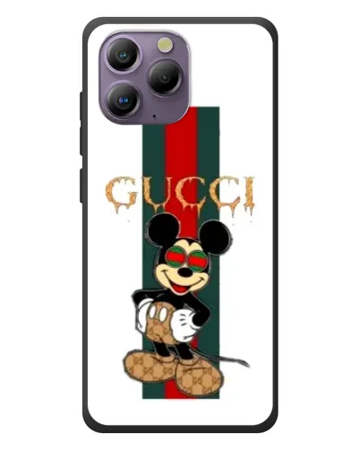 Чохол для Blackview A96 з картинкою «Міккі Маус Gucci — смуги»