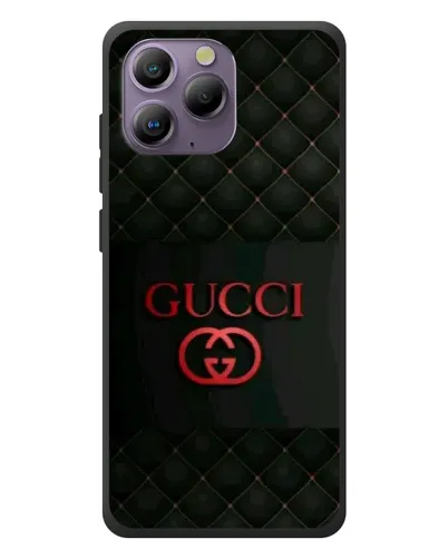 Чохол для Blackview A96 з картинкою «Gucci — стьобаний чорний»