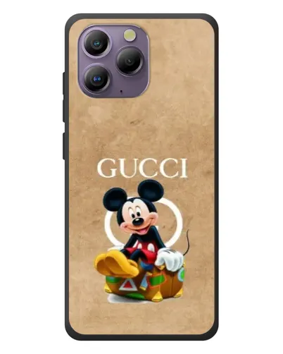 Чохол для Blackview A96 з картинкою «Міккі Маус Gucci — крафт»